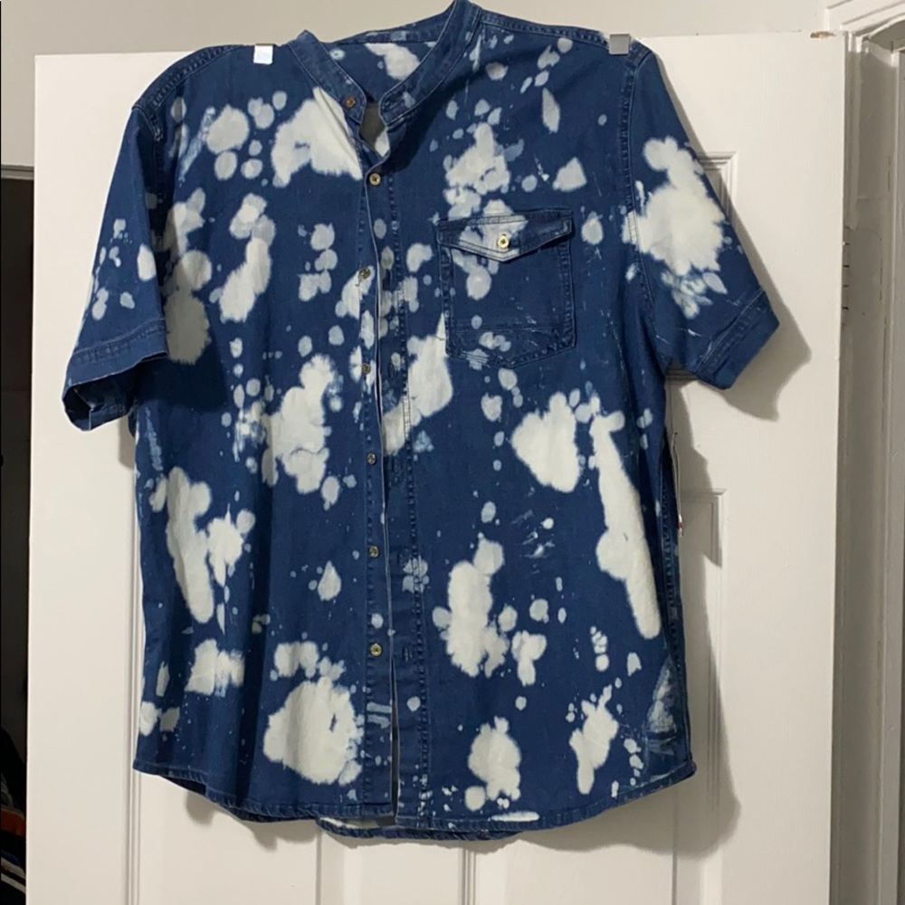 Sean John button down jeans shirt